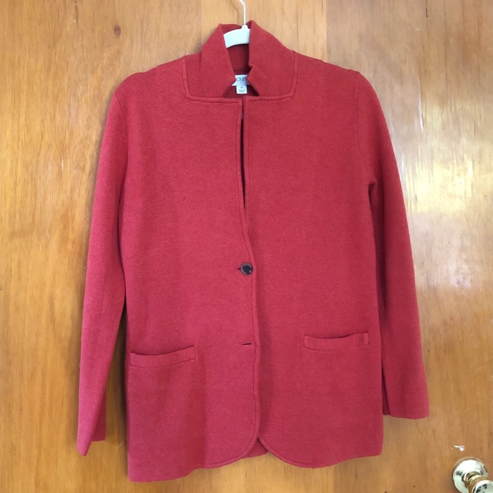 J. Crew Sweater Blazer
